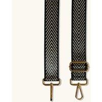 Apatchy London Women's Black & Gold Arrow Strap