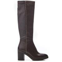 'Trinitie' Leather Heeled Boots