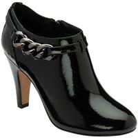 Lotus Women's 'Alison' Heeled Shoe-Boots in Black | Size: 7