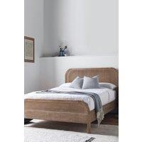 Time4sleep Annecy Rattan HFE Wooden - Bed Frame in Brown | Size: King