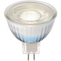 Loops 7W MR16 LED GU5.3 Bulb - 4000k Cool White Temperature - Clear Glass LED Lamp