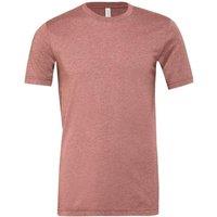 Bella + Canvas Men's Heather Cvc Short Sleeve T-Shirt in Mauve | Size: 2XL