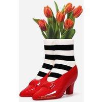 Menkind Wizard Of Oz Whimsical Red Slippers Vase