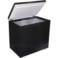 SIA Black Freestanding 201L Chest Freezer CHF200B
