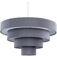 ValueLights Nevada Grey Ceiling Pendant Shade