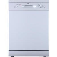 60cm White Freestanding Dishwasher 12 Place Settings 6 Programmes - SIA SFSD60W