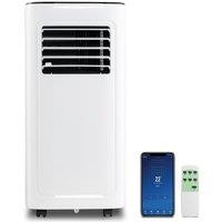 8000BTU Portable Air Conditioner 3-in-1 Air Cooler Fan Dehumidifier LED display