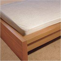 Aidapt Anti Allergenic Waterproof Mattress Protector Double in White