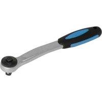 Loops 250m Long Heavy Duty Ratchet Handle " Socket Drive Push Release Change Button