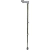 Loops Right Handed Ergonomic Handled Walking Stick - 12 Height Settings - Large