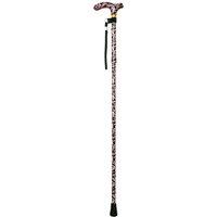 Loops Deluxe Ambidextrous Foldable Walking Cane - 5 Height Settings - Femme Design