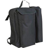 Loops Black Wheelchair Crutch Bag - Carries Two Crutches - Storage Compartment