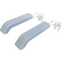 Loops Pair of Padded Armrests for ve00219 Shower Commode Chair - Replacement Armrests