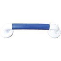 Loops Bathroom Grab Bar with Blue Grip - 300mm Length - Reinforced Fixing Points