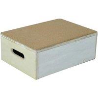 Loops Cork Top Step Box - 3 Inch Height - Integrated Handles - 125kg Weight Limit