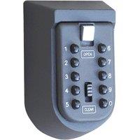 Loops Wall Mounted Key Safe - Weather Resistant Rubber Seal - 10 Digit Mechanical Safe
