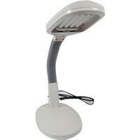 Loops 27W Desktop Reading Lamp - Flexible Gooseneck Design - Hobbyist Visual Aid