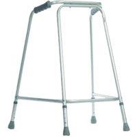 Loops Lightweight Aluminium Walking Frame - 770 to 870mm Adjustable Height - Medium