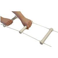 Loops Bed Rope Ladder - Disability Sit Upright Aid - Secures to Bed Legs - 127kg Limit