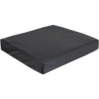 Loops Vinyl Memory Foam Wheelchair Cushion - 16 x 16 x 2 Inches - Wipe Clean Cover