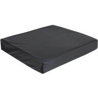 Loops Vinyl Memory Foam Wheelchair Cushion - 18 x 16 x 3 Inches - Wipe Clean Cover