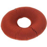 Loops Inflatable Pressure Relief Ring Cushion - Maroon Soft Fitted Cover - 400mm Dia