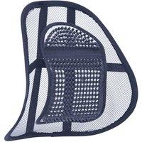 Loops Air Flow Lumbar Support - Easily Strap to Office Chair - Relieve Spine Pressure