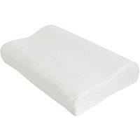 Loops Cooling Gel Memory Foam Contour Pillow - Removable Soft Air Knit Fabric Cover