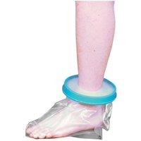 Loops Waterproof Cast & Bandage Protector - Suits Adult Foot - Bathroom Washing Aid