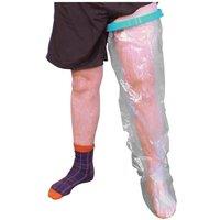 Loops Waterproof Cast & Bandage Protector - Adult Long Leg - Bathroom Washing Aid