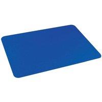 Loops Blue Silicone Rubber Anti Slip Table Mat - 355 x 255mm - Dishwasher Safe Dining