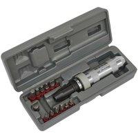 Loops 15 PACK Heavy Duty Impact Driver Set - Manual Tight Screw Remover Knurled Grip