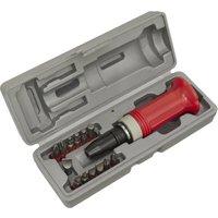 Loops 15 PACK Heavy Duty Impact Driver Set - Manual Tight Screw Remover Hammer Strike