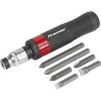 Loops 8 PACK Compact Impact Driver Set - Manual Tight Screw Remover Hammer Strike
