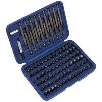 Loops 99 Piece Power Tool Security Bit Set - Long & Short Bits - Magnetic Extension