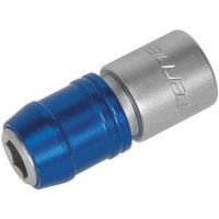 Loops 10mm Quick Release Bit Adaptor - 1/2 Inch Sq Drive - Chrome Vanadium Steel in Metallics