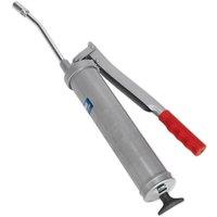 Loops Side Lever Grease Gun - 3-Way Fill - Contoured Pump Handle - Rigid Delivery Tube