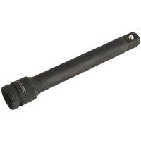 Loops 150mm Steel Impact Extension Bar - 1/2" Sq Drive - Spring-Ball Socket Retainer in Metallics
