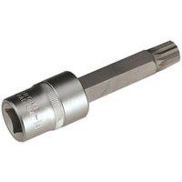 Loops M14 x 100mm Long Spline Socket Bit - 1/2" Square Drive - Cylinder Head Bolt