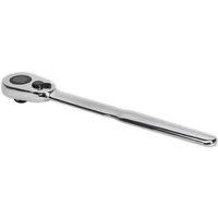 Loops 72-Tooth Low Profile Ratchet Wrench - 3/8 Inch Sq Drive - Slim Handled Wrench