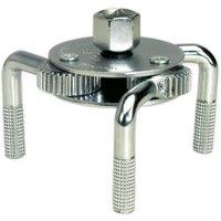 Loops Knurled Oil Filter Claw Wrench - 3/8" & 1/2" Sq Drive - 65mm to 110mm Capacity