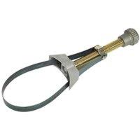 Loops Oil Filter Band Wrench - Heavy Duty Cast Body - 65mm to 105mm - Control Knob