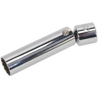 Loops 14mm 12-Point Spark Plug Socket - Universal Joint - 3/8 Sq Drive - Magnetic