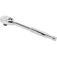 Loops 72-Tooth Dust-Free Ratchet Wrench - 1/2 Inch Sq Drive - Flip Reverse Mechanism