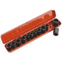 Loops 12 Piece PREMIUM Impact Socket Set - 3/8" Sq Drive - Corrosion Resistant