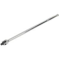 Loops 450mm Breaker Pull Bar - 3/8" Sq Drive Knuckle - Spring Loaded Socket Retention
