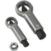 Loops 2 Piece Nut Splitter Set - Hardened & Tempered - Chromoly Steel Blades in Metallics