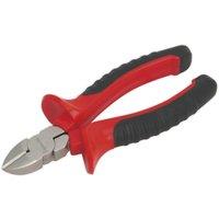 Loops 160mm Side Cutter Pliers - Hardened 18mm Cutting Jaws - Drop Forged Steel in Metallics