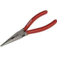 Loops 170mm Long Nose Pliers - Drop Forged Steel - 45mm Jaw Capacity - Serrated Jaws in Metallics