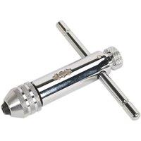 Loops 105mm Bi-Directional Ratchet Tap Wrench - Metric M5 to M12 Threading Spanner